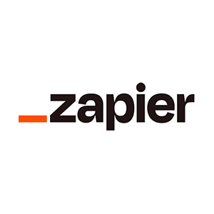 Zapier logo.