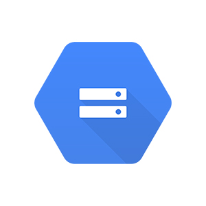 Google Cloud Storage logo.