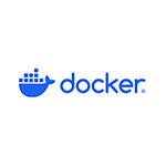 Docker logo.