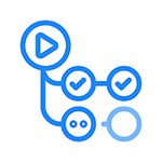 GitHub Actions logo.