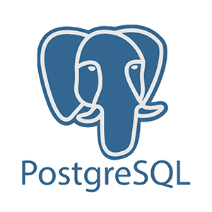 PostgreSQL logo.